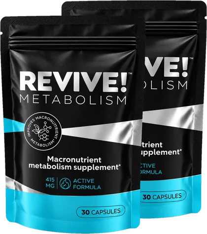 Revive! Metabolism Capsules – 60-dages forsyning, 2 pakker